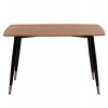 ΣΕΤ ΤΡΑΠΕΖΑΡΙΑΣ 5ΤΜΧ ALIZA HM12122.01 MDF TOP ΣΕ ΦΥΣΙΚΟ--ΣΑΠΙΟ ΜΗΛΟ ΒΕΛΟΥΔΟ