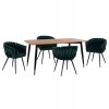 ΣΕΤ ΤΡΑΠΕΖΑΡΙΑΣ 5ΤΜΧ JOLIE HM12123.01 MDF TOP ΣΕ ΦΥΣΙΚΟ--ΚΥΠΑΡΙΣΣΙ ΒΕΛΟΥΔΟ