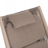 ΠΟΛΥΘΡΟΝΑ RELAX REMUS HM6642.04 ΑΛΟΥΜΙΝΙΟ ΣΑΜΠΑΝΙ-ΣΧΟΙΝΙ OLEFIN ΜΠΕΖ 63x87x94Υεκ.