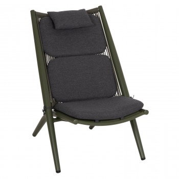 ΠΟΛΥΘΡΟΝΑ RELAX REMUS HM6642.07 ΑΛΟΥΜΙΝΙΟ & ΣΧΟΙΝΙ OLEFIN ΣΕ OLIVE GREEN 63x87x94Υεκ