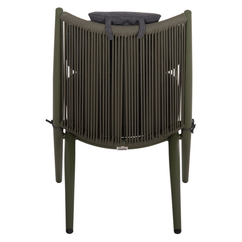 ΠΟΛΥΘΡΟΝΑ RELAX REMUS HM6642.07 ΑΛΟΥΜΙΝΙΟ & ΣΧΟΙΝΙ OLEFIN ΣΕ OLIVE GREEN 63x87x94Υεκ