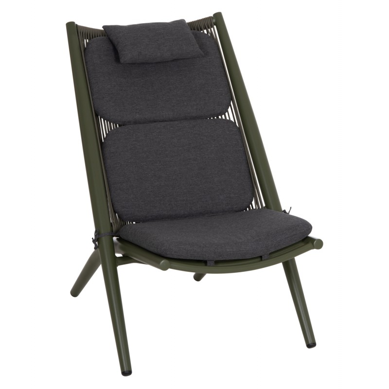 ΠΟΛΥΘΡΟΝΑ RELAX REMUS HM6642.07 ΑΛΟΥΜΙΝΙΟ & ΣΧΟΙΝΙ OLEFIN ΣΕ OLIVE GREEN 63x87x94Υεκ