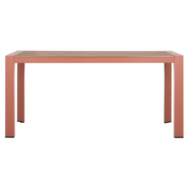 ΤΡΑΠΕΖΙ ΕΞΩΤ.ΧΩΡΟΥ GOYA HM6059.08 ΑΛΟΥΜΙΝΙΟ ΣE TERRACOTTA & POLYWOOD 160X80Χ75Υεκ.