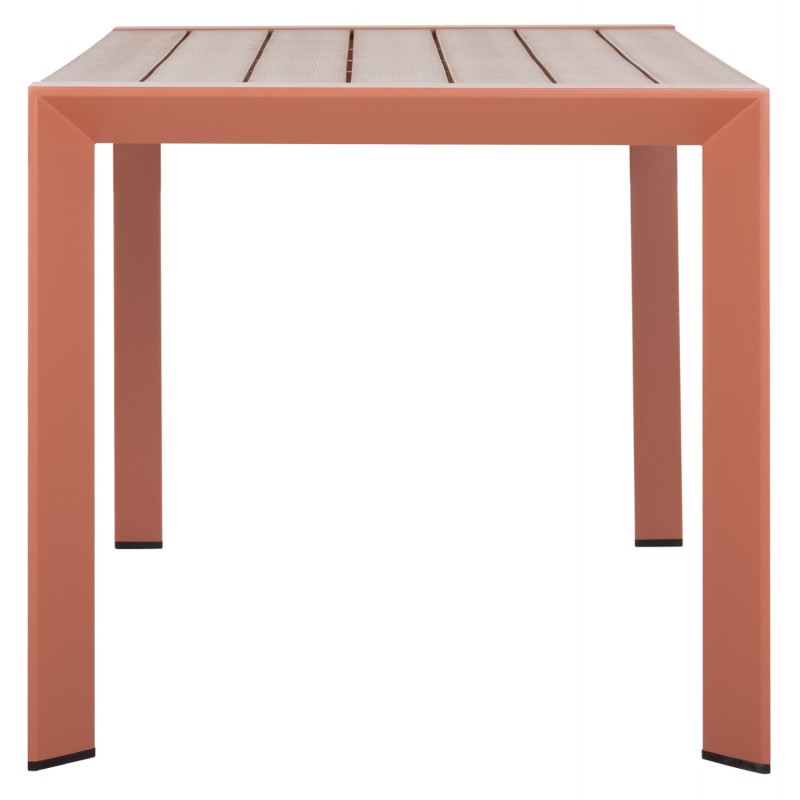 ΤΡΑΠΕΖΙ ΕΞΩΤ.ΧΩΡΟΥ GOYA HM6059.08 ΑΛΟΥΜΙΝΙΟ ΣE TERRACOTTA & POLYWOOD 160X80Χ75Υεκ.