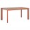 ΤΡΑΠΕΖΙ ΕΞΩΤ.ΧΩΡΟΥ GOYA HM6059.08 ΑΛΟΥΜΙΝΙΟ ΣE TERRACOTTA & POLYWOOD 160X80Χ75Υεκ.