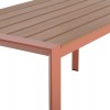 ΤΡΑΠΕΖΙ ΕΞΩΤ.ΧΩΡΟΥ GOYA HM6059.08 ΑΛΟΥΜΙΝΙΟ ΣE TERRACOTTA & POLYWOOD 160X80Χ75Υεκ.