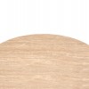 ΤΡΑΠΕΖΙ CHARM HM18465.05 SINTERED STONE ΣΕ ΤΡΑΒΕΡΤΙΝΑ--ΜΕΤΑΛ.ΒΑΣΗ Φ120x75Υεκ