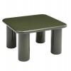 ΤΡΑΠΕΖΙ ΣΑΛΟΝΙΟΥ SOLNA HM18453.07 MDF ΣΕ GLOSSY ΠΡΑΣΙΝΟ 80x80x45Υεκ