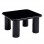 ΤΡΑΠΕΖΙ ΣΑΛΟΝΙΟΥ SOLNA HM18453.02 MDF ΣΕ GLOSSY ΜΑΥΡΟ 80x80x45Υεκ