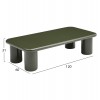 ΤΡΑΠΕΖΙ ΣΑΛΟΝΙΟΥ SOLNA HM18454.07 MDF ΣΕ GLOSSY ΠΡΑΣΙΝΟ 120x60x31Υεκ