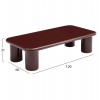 ΤΡΑΠΕΖΙ ΣΑΛΟΝΙΟΥ SOLNA HM18454.06 MDF ΣΕ GLOSSY ΚΟΚΚΙΝΟ 120x60x31Υεκ