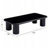 ΤΡΑΠΕΖΙ ΣΑΛΟΝΙΟΥ SOLNA HM18454.02 MDF ΣΕ GLOSSY ΜΑΥΡΟ 120x60x31Υεκ