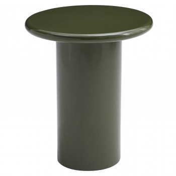 ΒΟΗΘΗΤΙΚΟ ΤΡΑΠΕΖΑΚΙ SOLNA HM18455.07 MDF ΣΕ GLOSSY ΠΡΑΣΙΝΟ Φ50x59Υεκ