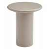 ΒΟΗΘΗΤΙΚΟ ΤΡΑΠΕΖΑΚΙ SOLNA HM18455.05 MDF ΣΕ GLOSSY TAUPE Φ50x59Υεκ