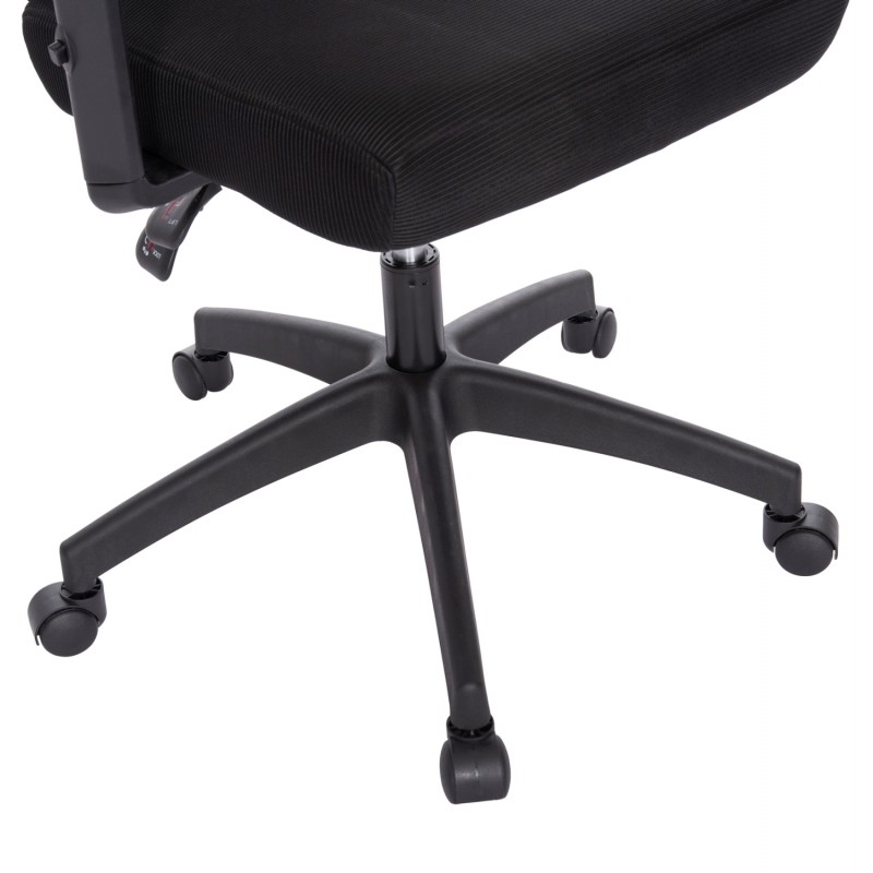 ΚΑΡΕΚΛΑ ΓΡΑΦΕΙΟΥ MEXER HM1195.01 ΜΑΥΡΟ MESH-PP ΒΑΣΗ 68x70x136Υεκ.