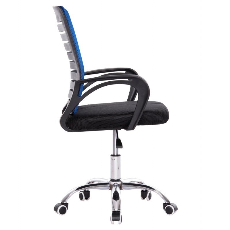 ΚΑΡΕΚΛΑ ΓΡΑΦΕΙΟΥ TRAIL HM1192.96 ΜΠΛΕ & ΜΑΥΡΟ MESH 62x51x98Υεκ. Β' ΔΙΑΛΟΓΗΣ