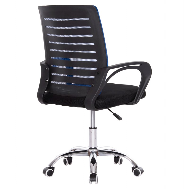 ΚΑΡΕΚΛΑ ΓΡΑΦΕΙΟΥ TRAIL HM1192.96 ΜΠΛΕ & ΜΑΥΡΟ MESH 62x51x98Υεκ. Β' ΔΙΑΛΟΓΗΣ