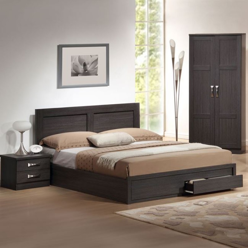 ΚΡΕΒΑΤΙ CAPRI HM399.01 ΜΕ 2 ΣΥΡΤΑΡΙΑ ZEBRANO--ΓΙΑ ΣΤΡΩΜΑ 160x200 εκ.