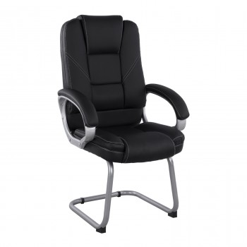 ΚΑΡΕΚΛΑ ΕΠΙΣΚΕΠΤΗ JAYA HM1144.01 PU ΜΑΥΡΟ 63x67x112Υεκ
