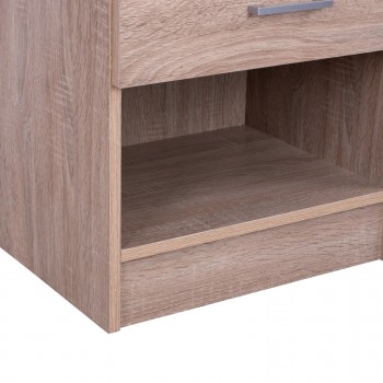ΚΟΜΟΔΙΝΟ ΜΕ 1 ΣΥΡΤΑΡΙ LANEY SONAMA 45x35,5x47Υ εκ. HM2345.01