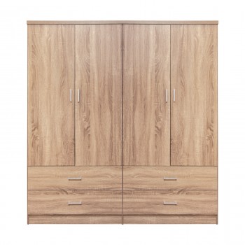ΣΕΤ 2 ΤΜΧ ΝΤΟΥΛΑΠΑ 4ΦΥΛΛΗ ΜΕ 4 ΣΥΡΤΑΡΙΑ SONAMA 160X42X181 HM11349.02