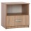 ΚΟΜΟΔΙΝΟ ΜΕ ΣΥΡΤΑΡΙ ADLER HM2431.01 ΜΕΛΑΜΙΝΗ SONAMA OAK 45x40x48Υεκ.