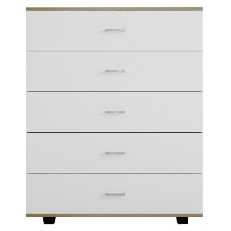 ΣΥΡΤΑΡΙΕΡΑ ΜΕΛΑΜΙΝΗΣ THORG HM8995.04- 5 ΣΥΡΤΑΡΙΑ ΣΕ SONAMA-ΛΕΥΚΟ 80Χ40Χ100Yεκ.