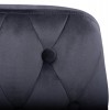 ΣΚΑΜΠΟ ΜΠΑΡ SERENITY HM8519.01 ΑΠΟ ΒΕΛΟΥΔΟ ΓΚΡΙ ΜΕ ΜΕΤΑΛΛΙΚΟ ΣΚΕΛΕΤΟ 51Χ57Χ110Υ εκ.