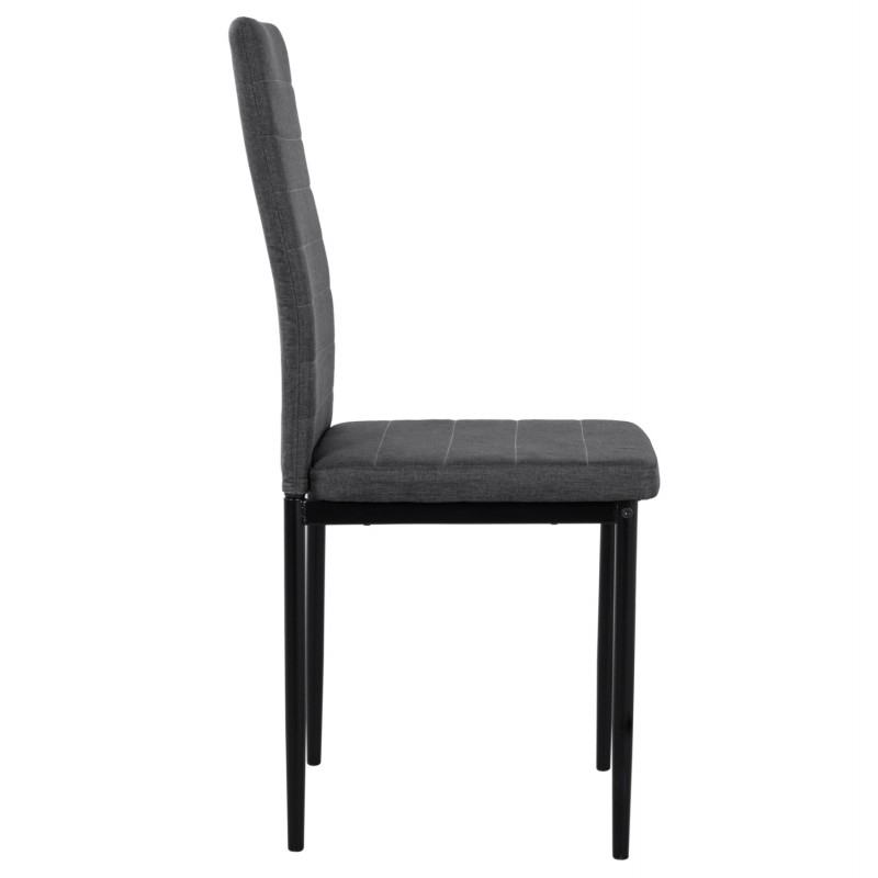 ΚΑΡΕΚΛΑ ΜΕΤΑΛΛΙΚΗ LADY HM0037.20 ΓΚΡΙ ΥΦΑΣΜΑ ΜΕΤΑΛΛΙΚΟ ΣΚΕΛΕΤΟ K/D 40x48x95