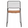 ΚΑΡΕΚΛΑ ΜΕΤΑΛΛΙΚΗ ALLEGRA HM5694 ΜΕ WICKER ΜΠΕΖ 51x54x83Υ εκ.