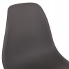 ΚΑΡΕΚΛΑ ΜΕ ΞΥΛΙΝΑ ΠΟΔΙΑ ΚΑΙ ΚΑΘΙΣΜΑ TWIST PP ΓΚΡΙ HM8460.10 46x50x82 εκ.