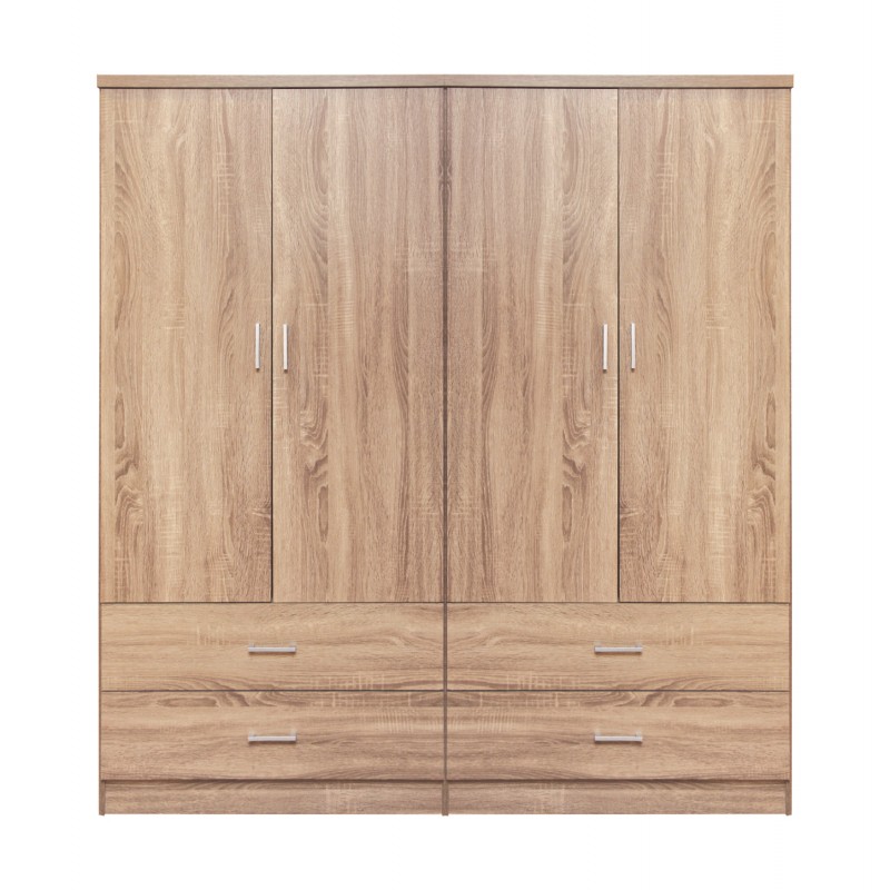 ΣΕΤ 2 ΤΜΧ ΝΤΟΥΛΑΠΑ 4ΦΥΛΛΗ ΜΕ 4 ΣΥΡΤΑΡΙΑ SONAMA 160X42X181 HM11349.02
