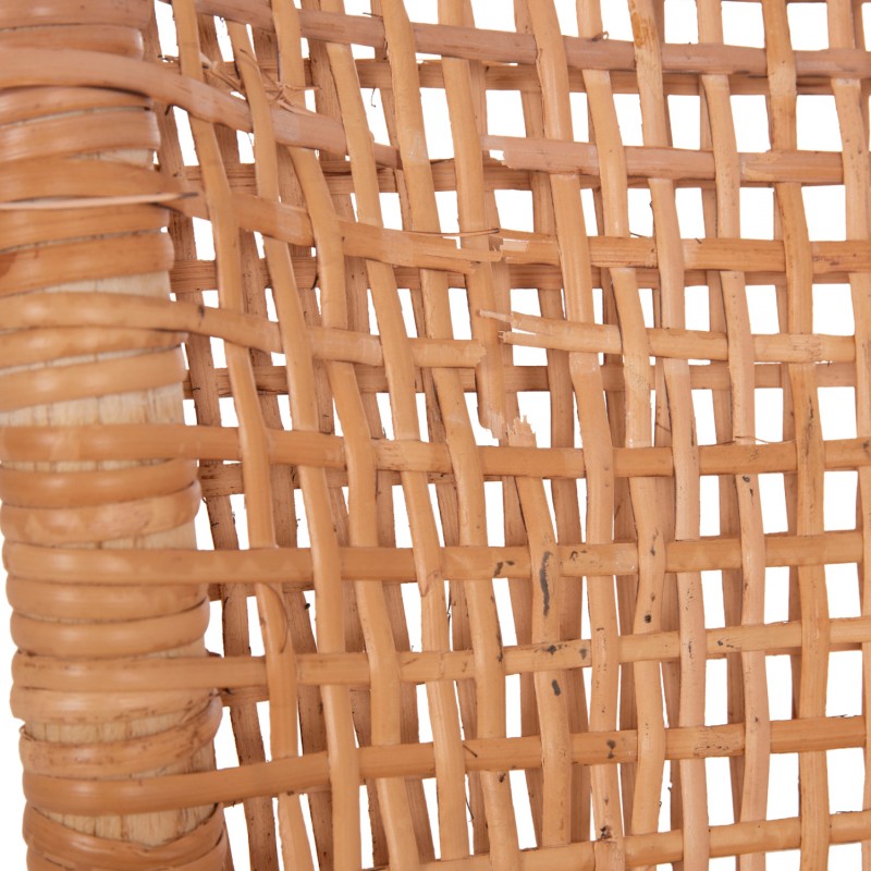 ΚΑΡΕΚΛΑ ΞΥΛΙΝΗ LIBERTY ΜΕ ΠΛΕΞΗ RATTAN ΣΕ ΦΥΣΙΚΗ ΑΠΟΧΡΩΣΗ HM8752.01 49x54x89 εκ.