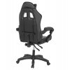 ΠΟΛΥΘΡΟΝΑ GAMING EFFRON HM1186.02 PU ΣΕ ΜΑΥΡΟ ΧΡΩΜΑ 64x61x118Yεκ.
