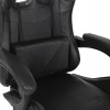 ΠΟΛΥΘΡΟΝΑ GAMING EFFRON HM1186.02 PU ΣΕ ΜΑΥΡΟ ΧΡΩΜΑ 64x61x118Yεκ.