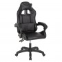 ΠΟΛΥΘΡΟΝΑ GAMING EFFRON HM1186.02 PU ΣΕ ΜΑΥΡΟ ΧΡΩΜΑ 64x61x118Yεκ.