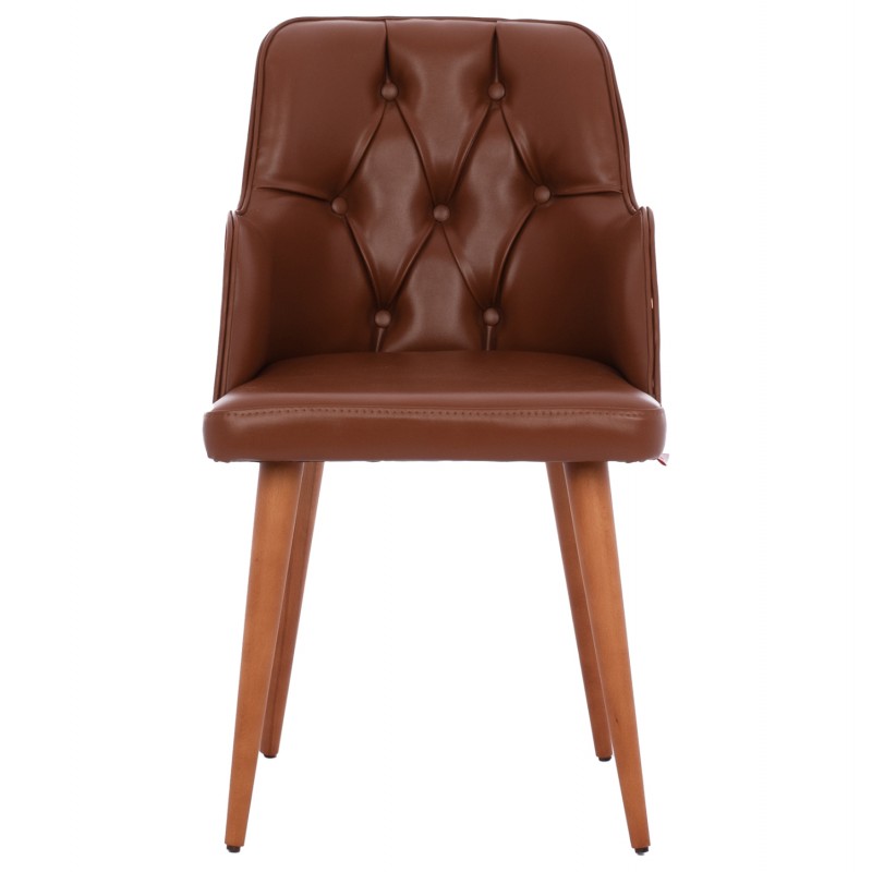 ΠΟΛΥΘΡΟΝΑ  ESTRELLA HM9269.43 ΤΑΜΠΑ ΤΕΧΝΟΔΕΡΜΑ & ΞΥΛΙΝΗ ΚΑΡΥΔΙ ΠΛΑΤΗ 49x57,5x86,5Yεκ