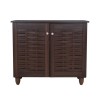 ΠΑΠΟΥΤΣΟΘΗΚΗ-ΝΤΟΥΛΑΠΙ ΞΥΛΙΝΗ CASSIOPE HM2208.01 WENGE 77Χ34Χ63Υεκ.