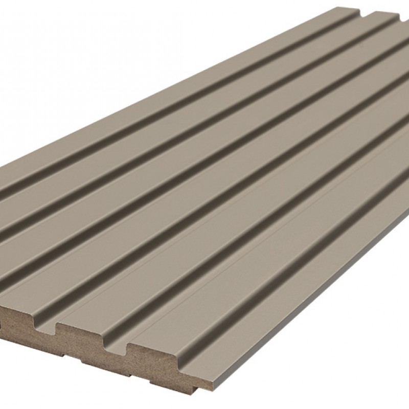 MDF PANEL ΜΕ 3D ΠΗΧΑΚΙΑ 506090 BEAT DL 16/119/2750mm SAND GREY NewPlan