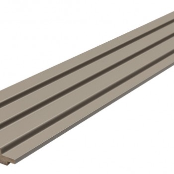 MDF PANEL ΜΕ 3D ΠΗΧΑΚΙΑ 506090 BEAT DL 16/119/2750mm SAND GREY NewPlan