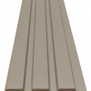 MDF PANEL ΜΕ 3D ΠΗΧΑΚΙΑ 506090 BEAT DL 16/119/2750mm SAND GREY NewPlan
