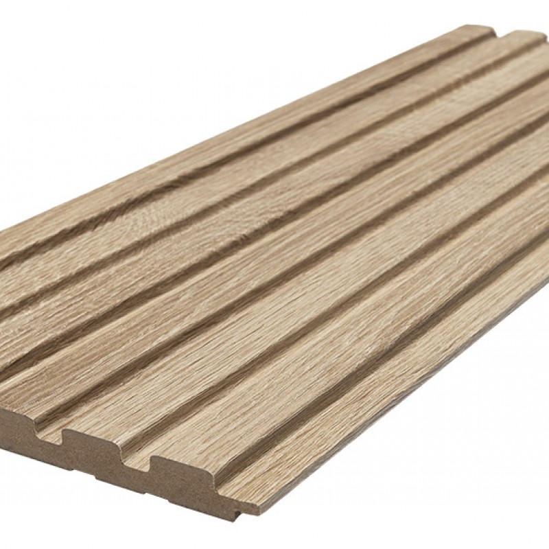 MDF PANEL ΜΕ 3D ΠΗΧΑΚΙΑ 501050 BEAT ST 16/119/2750mm SONOMA OAK NewPlan