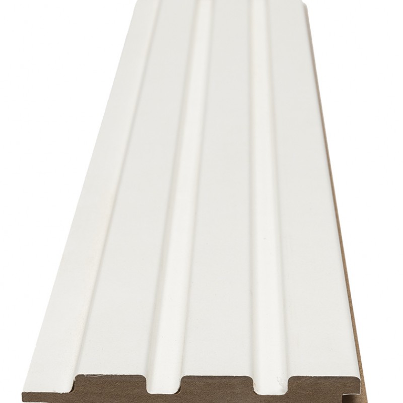 MDF PANEL ΜΕ 3D ΠΗΧΑΚΙΑ 502040 BEAT ST 16/119/2750mm WHITE NewPlan