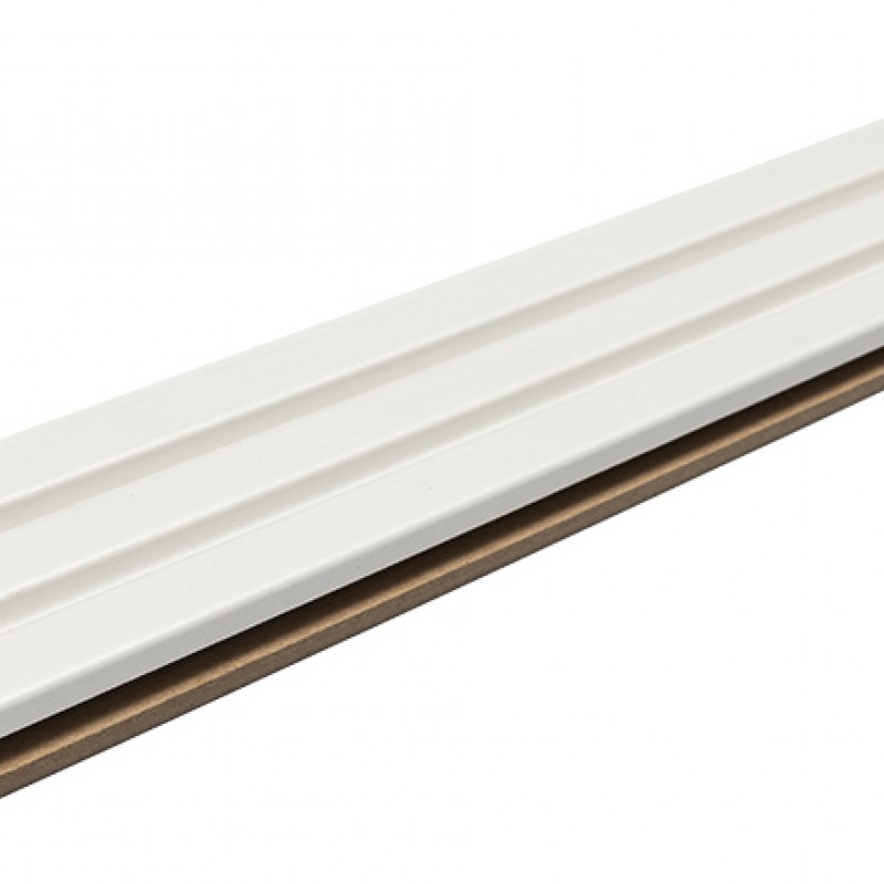 MDF PANEL ΜΕ 3D ΠΗΧΑΚΙΑ 502040 BEAT ST 16/119/2750mm WHITE NewPlan