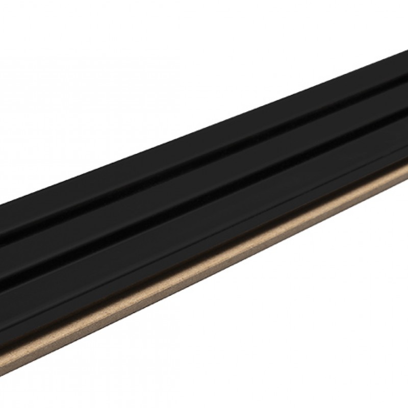MDF PANEL ΜΕ 3D ΠΗΧΑΚΙΑ 505090 BEAT ST 16/119/2750mm BLACK NewPlan