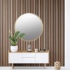 WPC PANEL 2ης ΓΕΝΙΑΣ ΜΕ 3D ΠΗΧΑΚΙΑ 25/147.5mm TEAK 5510 NewPlan
