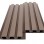 WPC PANEL ΜΕ 3D ΠΗΧΑΚΙΑ 25/176.5mm D.BROWN 8530 NewPlan