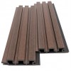 WPC PANEL 2ης ΓΕΝΙΑΣ ΜΕ 3D ΠΗΧΑΚΙΑ 25/147.5mm COFFEE 5530 NewPlan