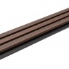 WPC PANEL 2ης ΓΕΝΙΑΣ ΜΕ 3D ΠΗΧΑΚΙΑ 25/147.5mm COFFEE 5530 NewPlan
