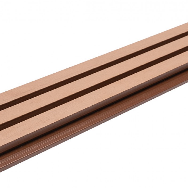 WPC PANEL ΜΕ 3D ΠΗΧΑΚΙΑ25/176.5mm TEAK 8510 NewPlan